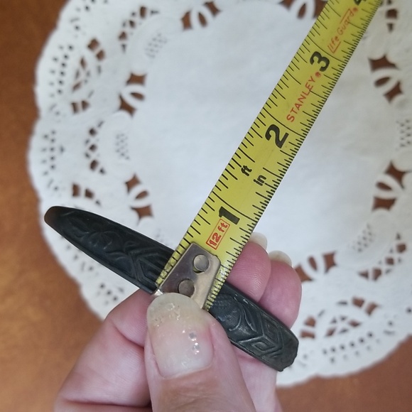 🖤MEN'S METAL FORGED BANGLE CUFF BRACELET - Picture 9 of 10